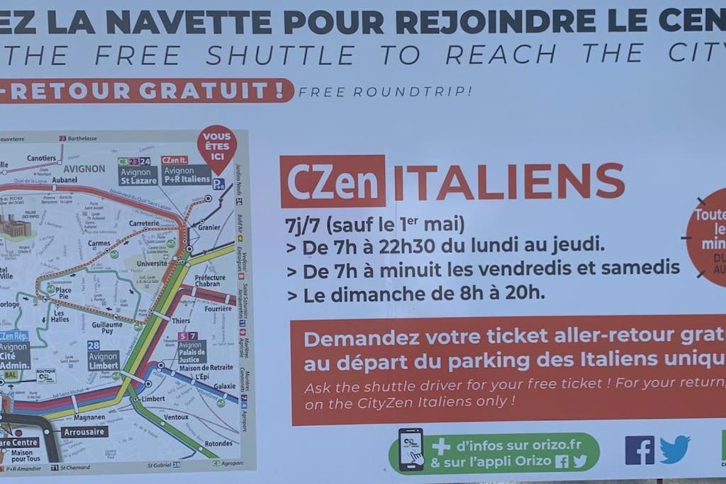 Magnifique Appartement Plein Coeur Avignon Intra-Muros Zewnętrze zdjęcie
